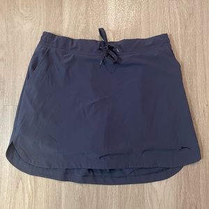 Slazenger Golf Skort Womens Large Blue Pull On Athletic Walking Tennis Active